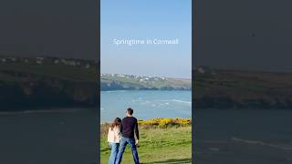 Crantock Beach from Pentire Headland in Newquay  #newquay #cornwall #beach #spring #shortbreaksuk