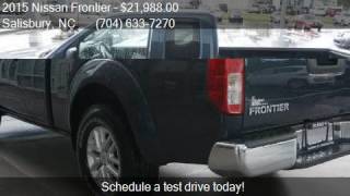 2015 Nissan Frontier 2WD King Cab I4 Manual SV for sale in S