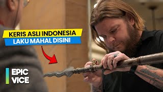 Pemilik Toko Amerika Syok Ada Yang Berani Jual Keris Asli Indonesia