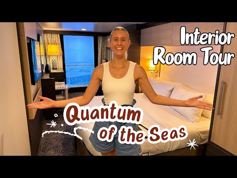 INTERIOR STATEROOM with Virtual Window | room tour | Quantum of the Seas | Royal Caribbean Video Thumbnail