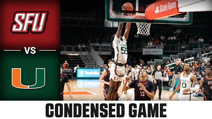 St. Francis PA vs. Miami Condensed Game | 2022-23 ...