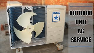 How to Clean Split AC Outdoor Unit at Home with Pressure Washer | Deep Cleaning of AC |