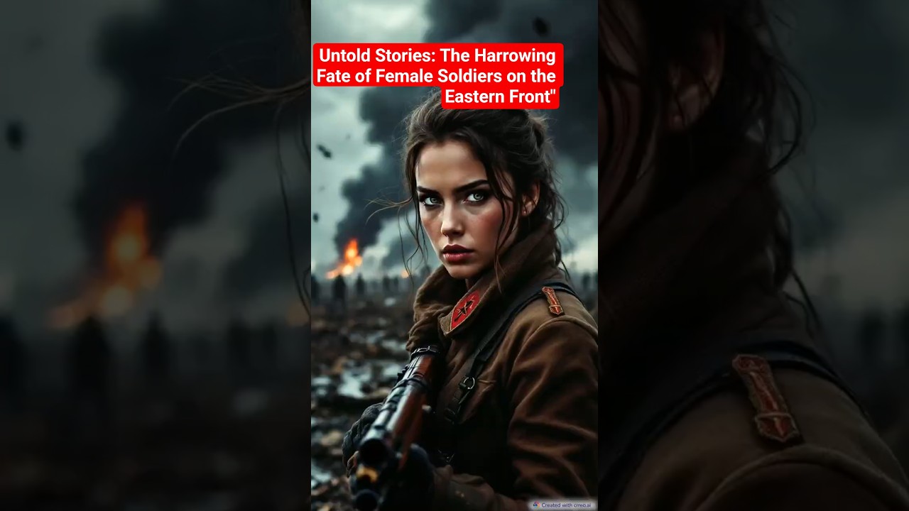 "Untold Stories: The Harrowing Fate of Female Soldiers on the Eastern Front"