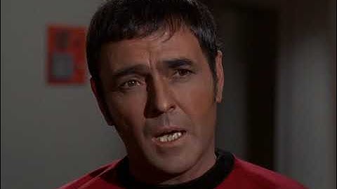 McCoy and Scott Agree that the Captain is Not Himself