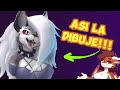 ASI DIBUJE A LOONA DE HELLUVA BOSS ! SPEEDPAINT