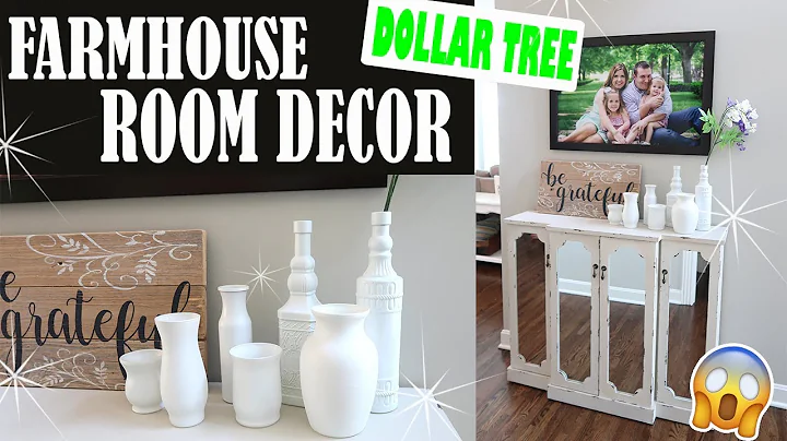 dollar tree farmhouse room decor vases