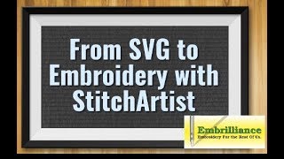 How-to create an embroidery design from an SVG using StitchArtist screenshot 5