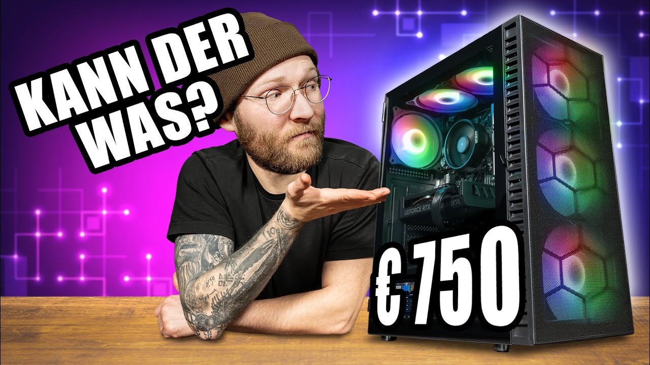 750€ Full HD Gaming PC für Fortnite, Valorant und Co – Marcel baut den Mach 1 