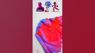 Squid game2 with Sonic -Guess the mixed color. #satisfying #colormixing #squidgame #sprunki #sonic
