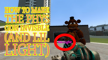 How To Make the Physics Gun Invisible (2025) Tutorial