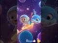 🦈 Baby Shark Space Adventure | ABC + Dance Song for Kids 🌈