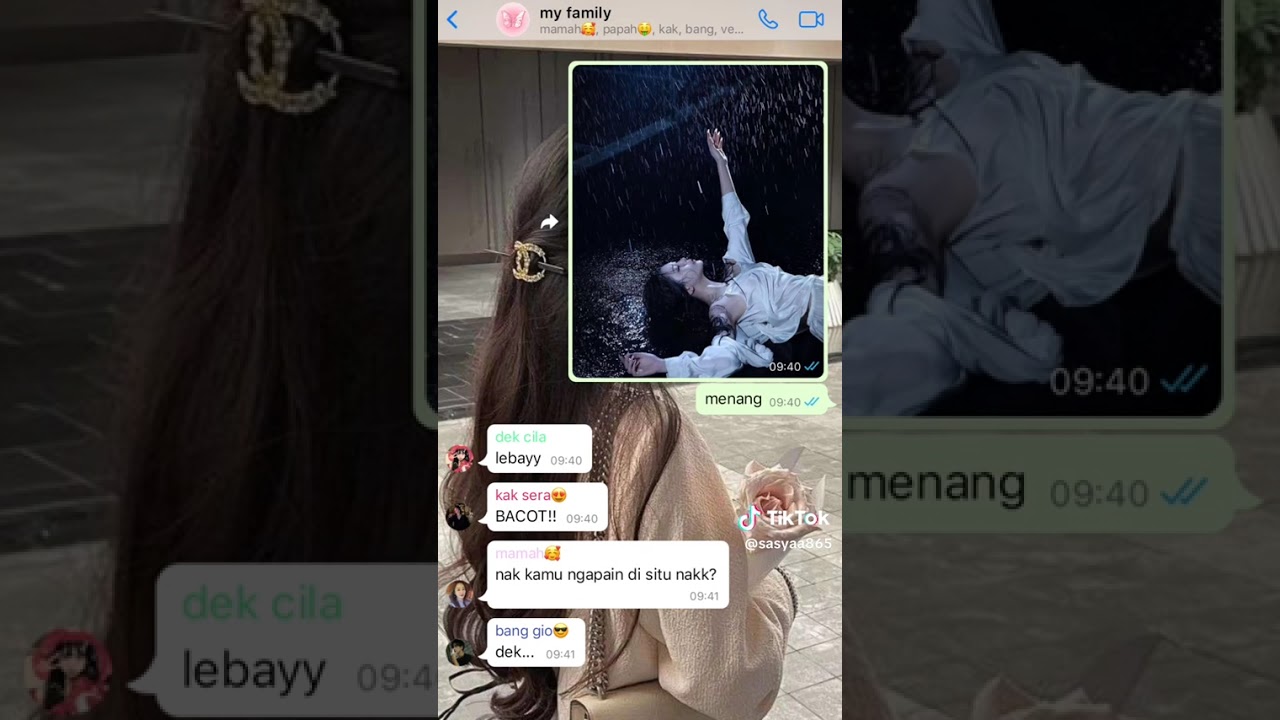 [part 1 and 2] perang tlah usai #dramachat #videotiktok