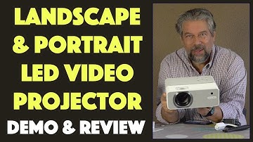 EZCast Beam V3 LED Video Projector - DEMO + REVIEW