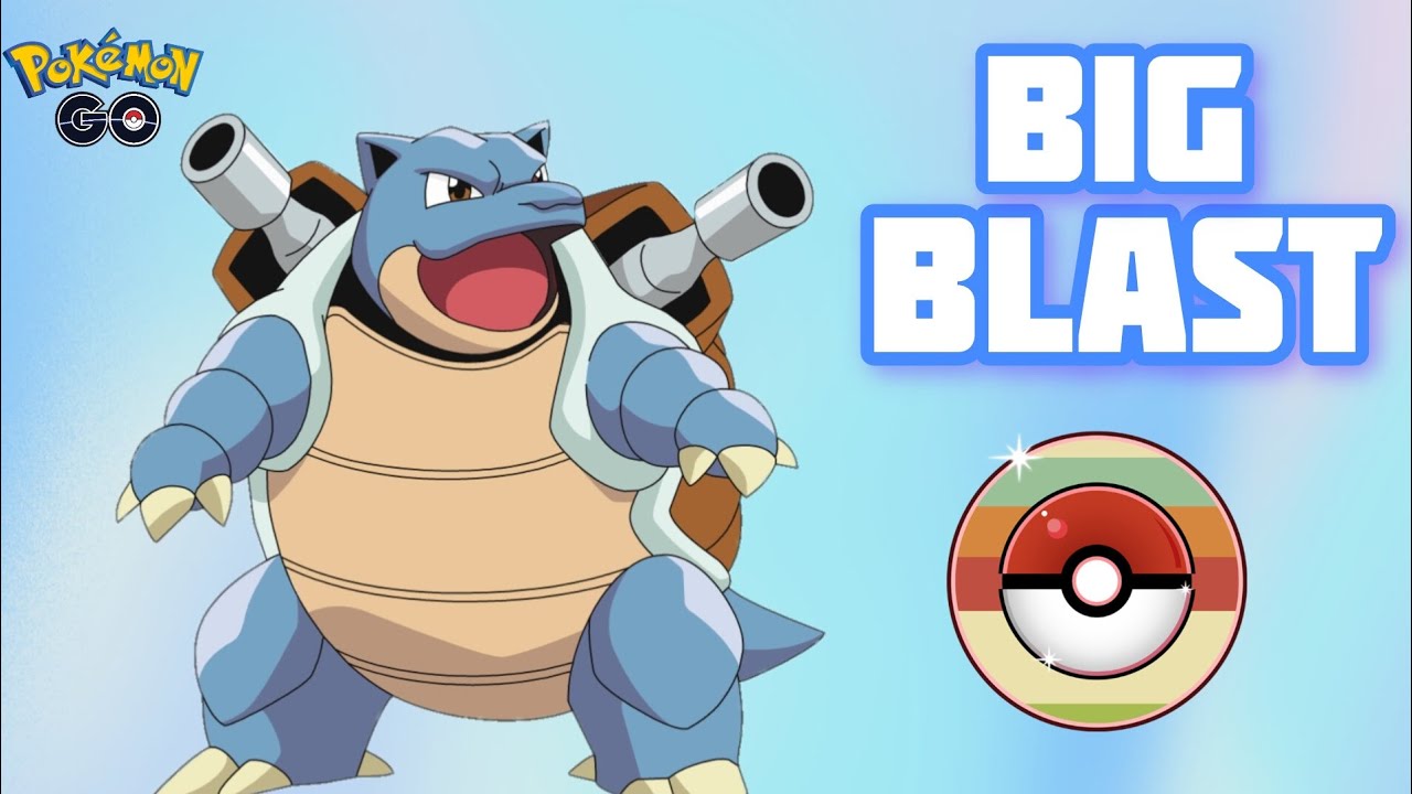 BIG BLAST WITH BLASTOISE IN RETRO CUP| POKEMON GO BATTLE LEAGUE