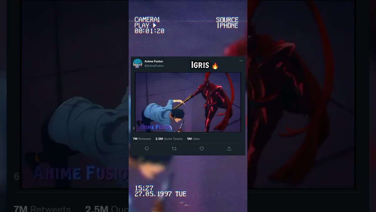 Jinwoo vs Igris 🔥 | #shorts #anime #sololeveling #jinwoo