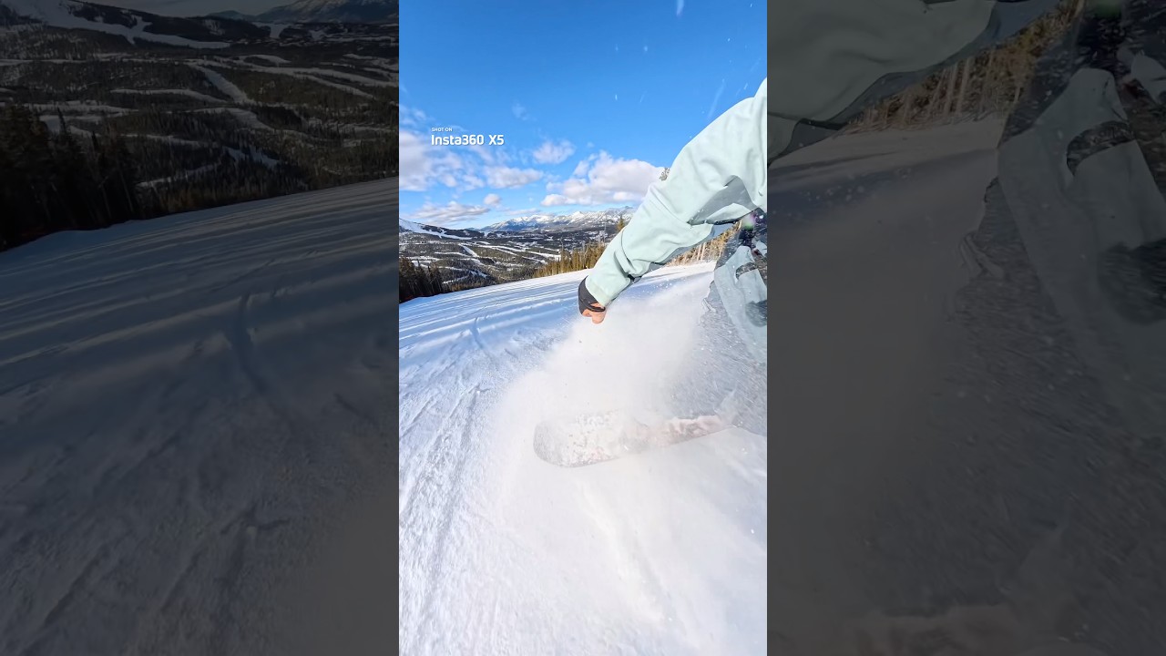 Весёлые сноубордистские заезды в Биг Скай