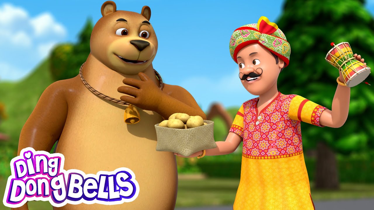 ⁣कालू मदारी आया | Kalu Madari Aaya v2 l Hindi Rhymes And Baby Songs | Hindi Balgeet | Ding Dong Bells