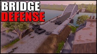 Can the German Army Hold the BRIDGE?! - Brass Brigade: Battle Simulator