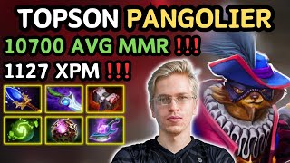 🔥 TOPSON PANGOLIER Midlane Highlights 35K NET WORTH 🔥 1127 XPM Insane Play From GODSON - Dota 2