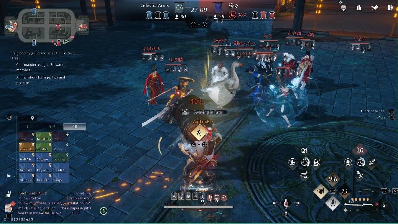 Celestial Arms Guild Ranked GVG Where Winds Meet