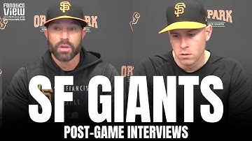 Anthony DeSclafani & Gabe Kapler on Career Year, Battle With Dodgers for NL West, Buster Posey