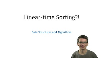 Linear-time sorting, part 1: Lower bound