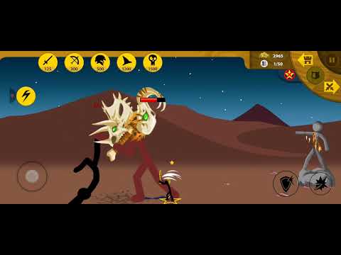 1 Swordwrath vs mission 442 | Stick war legacy