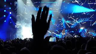 Scorpions - drum solo and blackout. Arena Gliwice 2019.07.21
