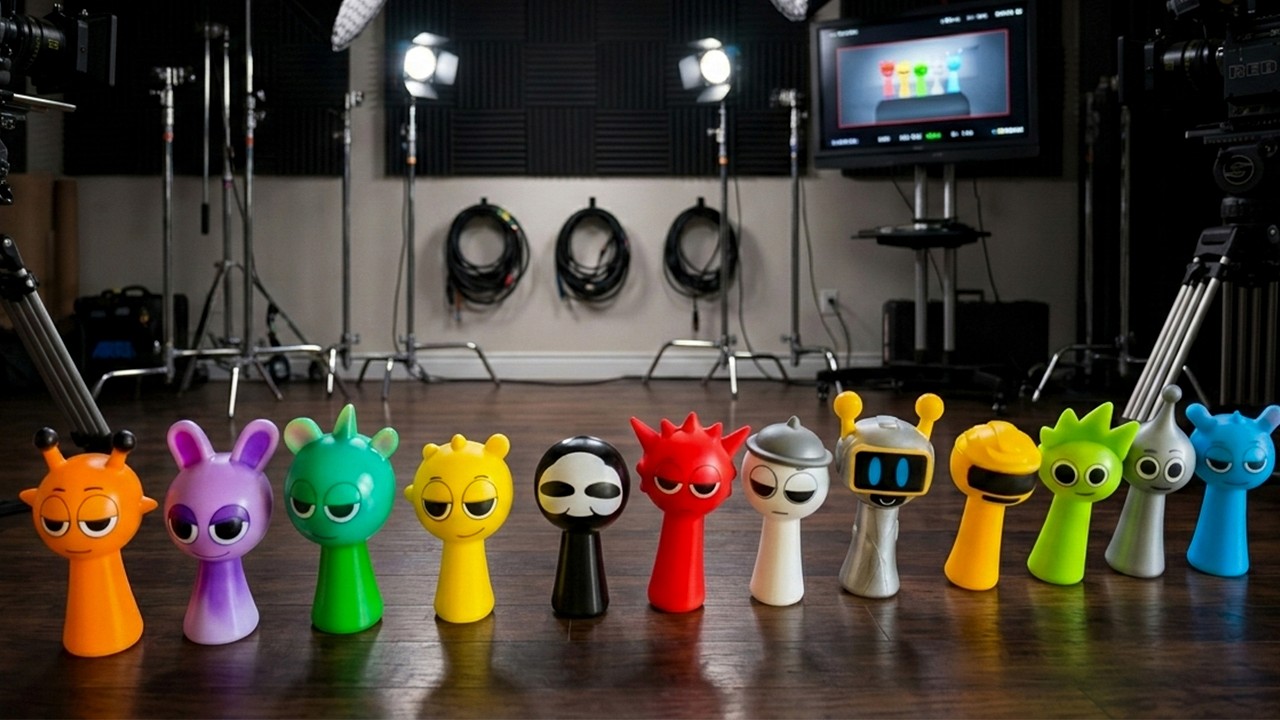 I Walked Into My Studio and Saw This… Sprunki