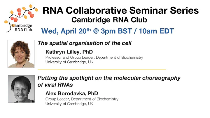 RNA Collaborative - Cambridge RNA Club, Apr 20, 2022