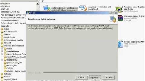 Instalación PostgreSQL 8.4
