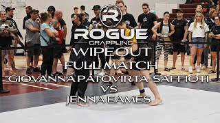 Rogue Wipeout - Giovanna Patovirta-Saffioti Vs Jenna Eames - No-Gi Jiujitsu Match - 2023 4K