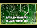 Cara mengetahui data pin flayback tv sharp tabung atau crt