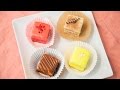 HOW TO MAKE PETIT FOURS (4 FLAVORS!!)