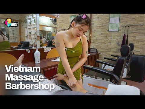 ASMR / Relaxing massage and shampooing to relieve fatigue 🤩 Vietnam Massage Barbershop