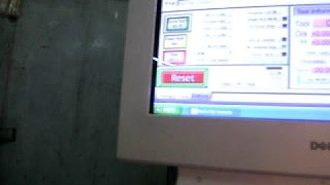 CNC9000 1 - FAULTS DEMONSTRATED