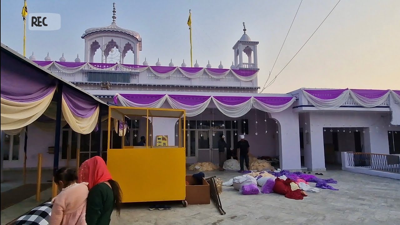 Vlog 10 part 1- pind khadiala sainia vich shuru sangh dera baba banak ji di tayariyaan🙏