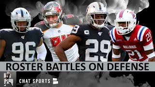 The raiders built their defense in free agency and 2020 nfl draft.
that means there will be more defensive roster battles heading into
this season. cleli...