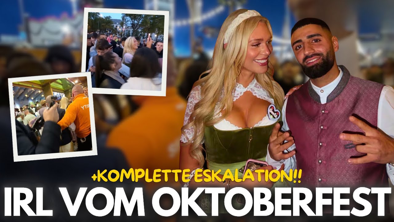 Security musste uns in Sicherheit bringen?!😱 | Oktoberfest IRL-Stream🔥 | Amalia Streamt