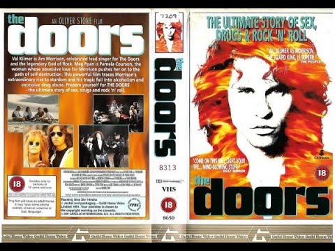 Original VHS Opening: The Doors (1991 UK Rental Tape)