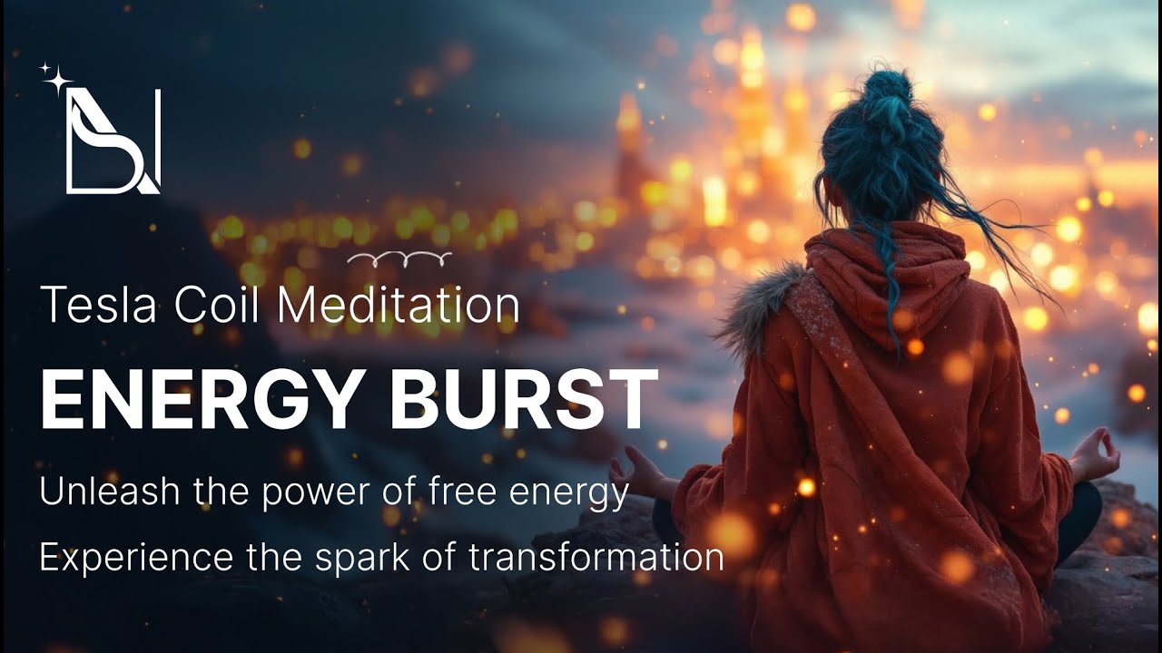 ⚡ Tesla Coil Meditation: Free Energy Burst 💫 | Power Spark