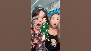 Squid game 3! Player 196! Cut the dress! Impossible win!