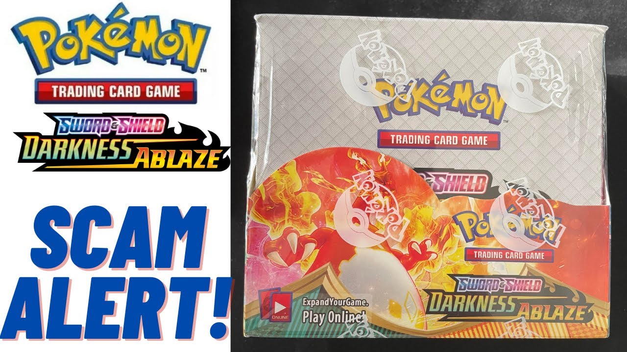 fake darkness ablaze booster box Crobat V Darkness Ablaze Pokmon Booster Box