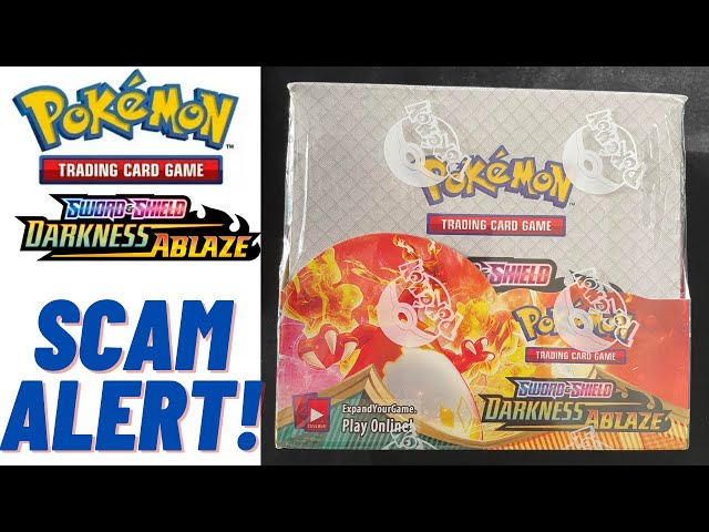 fake darkness ablaze booster box Sword & Shield Pack (Random Artwork) ThePokeNest Grimmsnarl VMAX Pokmon TCG: Sword & Shield