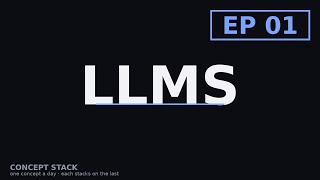 What is an LLM? (Large Language Models, explained)