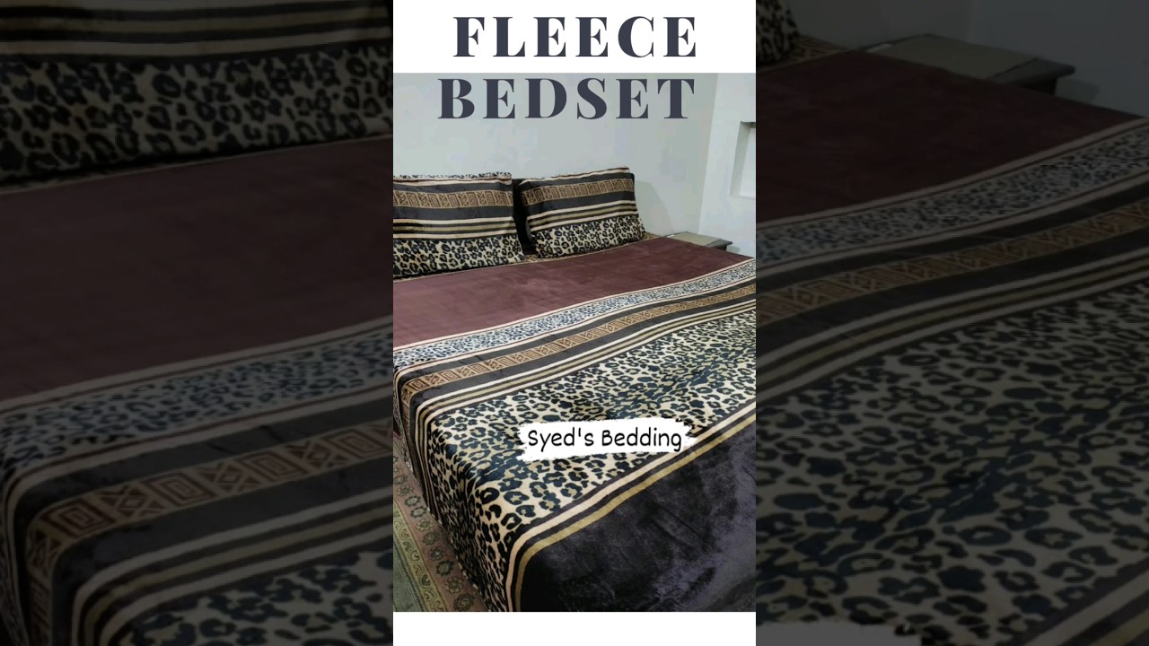 Fleece Bedset 🍁