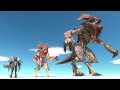 Arbs dinosaurs ultimate raijin evolution vs carnivorous  fantasy dinosaurs animal revolt battle