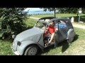 Citroen 2 CV Reise EN AVANT LES DEUDEUCHES!