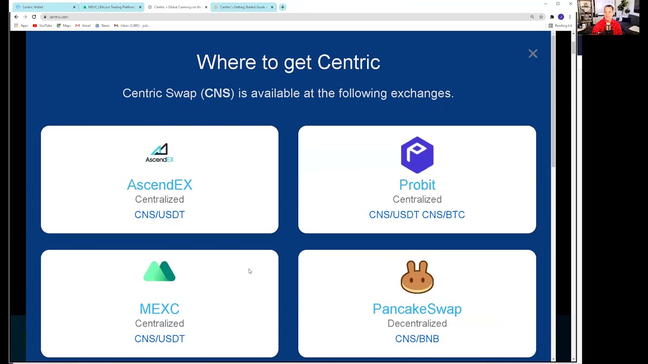 How to Purchase CNS, Send it to the Centric Wallet, & Convert to CNR