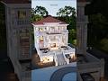 Modern village house🏠 Design #elevation #house #frontelevation #hindisong #home #housedesign #shorts